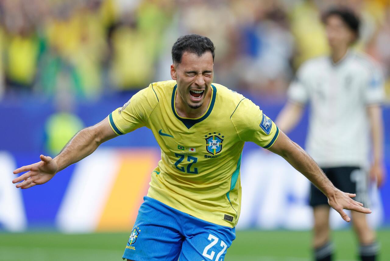Gabriel Martinelli, Brasil x Japão - Copa do Mundo