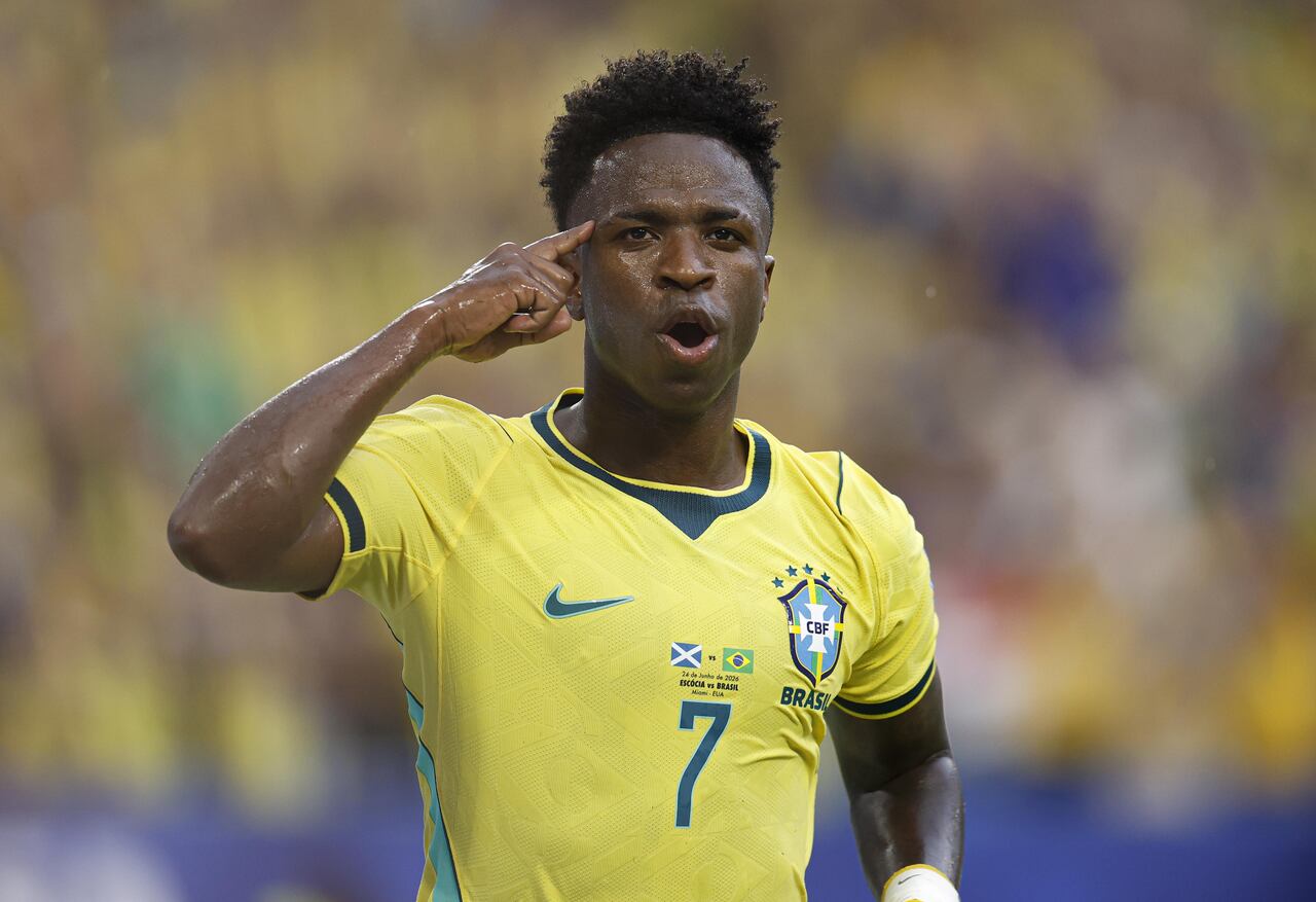 Vinícius Júnior, Seleção Brasileira x Escócia - Copa do Mundo