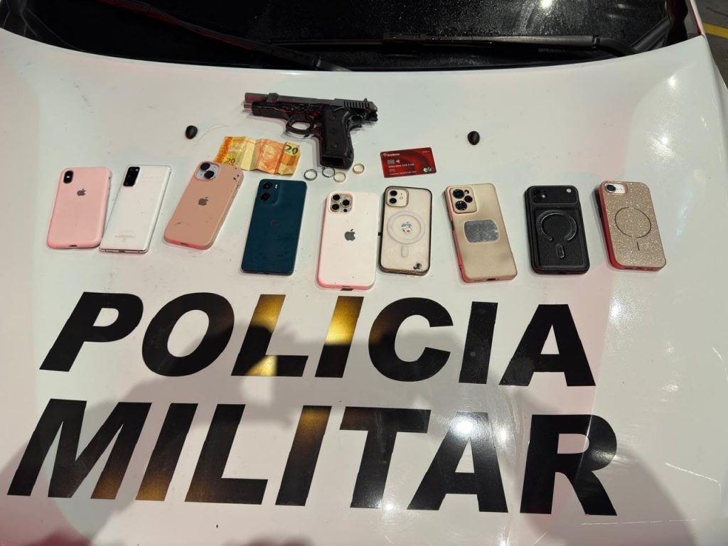 roubo de celulares
