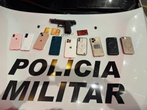 roubo de celulares