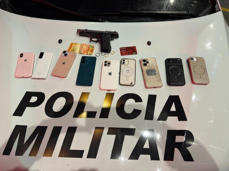 roubo de celulares