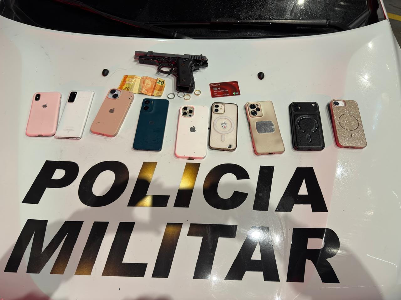 roubo de celulares