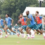 treino da Seleção Brasileira na Copa