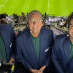 Mauro Beting, Galvão Bueno e Alexandre Pato
