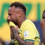 Neymar chora - Brasil x Noruega - Copa do Mundo