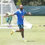 Neymar, treino da Seleção Brasileira