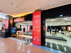 doação de sangue no Internacional Shopping