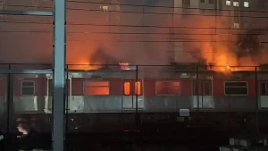 explosão em vagão da linha 12 da Trivia Trens