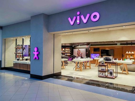 loja da Vivo no Internacional Shopping, telefonia