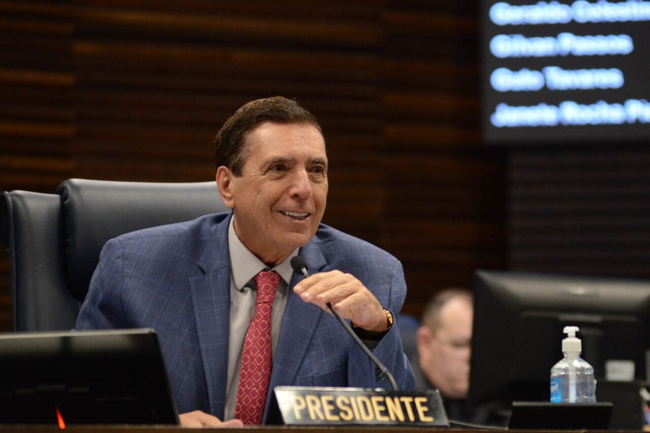 Fausto Miguel Martello, presidente da Câmara