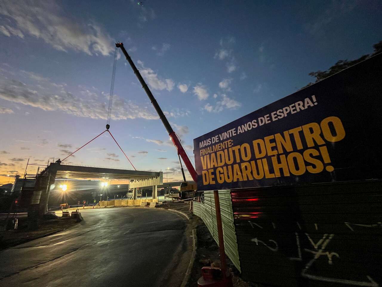VIGAS NOVO VIADUTO - Acesso Natália Zarif