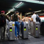 catraca do Metrô