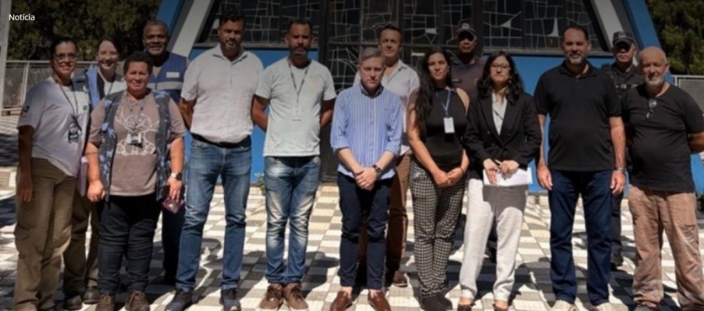 fiscalização do MPSP no Cemitério São Judas
