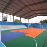 quadra esportiva da Escola Municipal Jocymara de Falchi Jorge