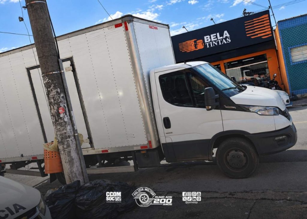 caminhão usado em fraude