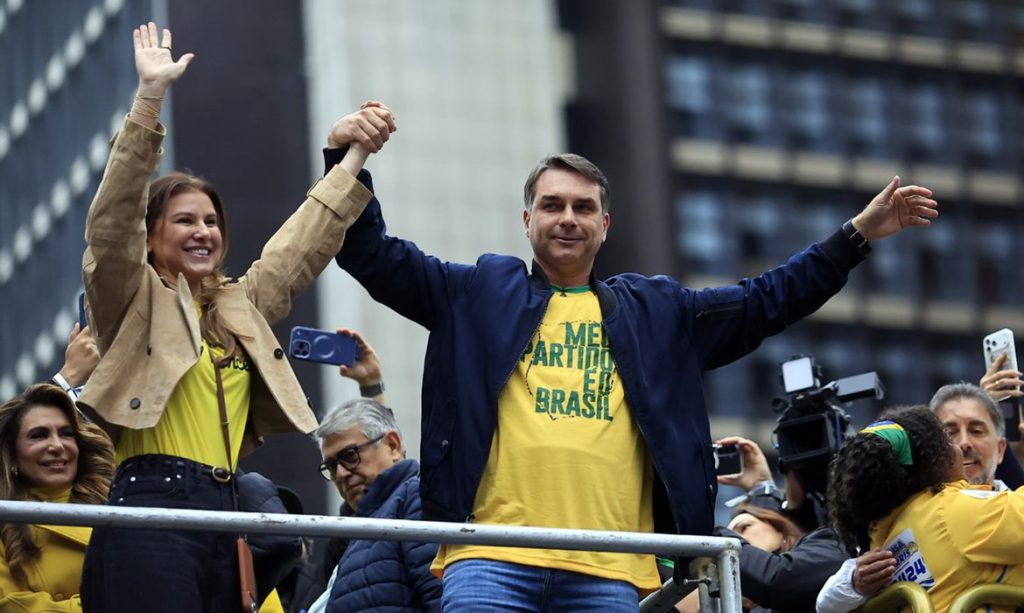 Flávio Bolsonaro, senador e candidato á Presidência da República