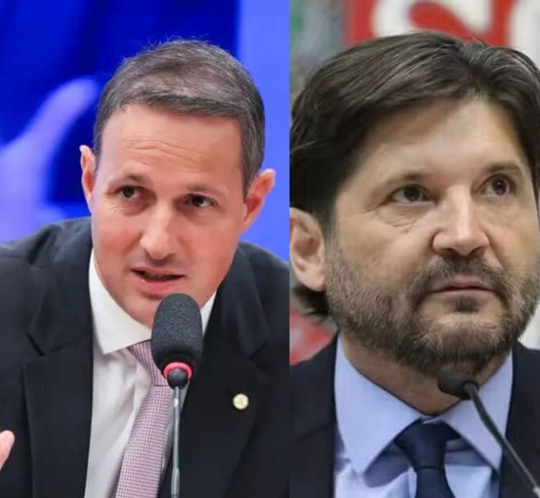 Guilherme Derrite e André do Prado, senadores