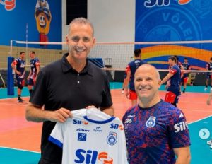 Talmo Oliveira e Anderson Marsili do Vôlei Guarulhos