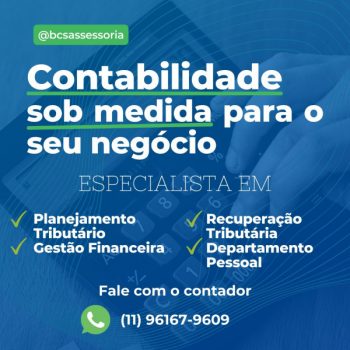 anúncio BCS Assessoria